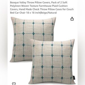 Throw Pillow Cover Set (2)